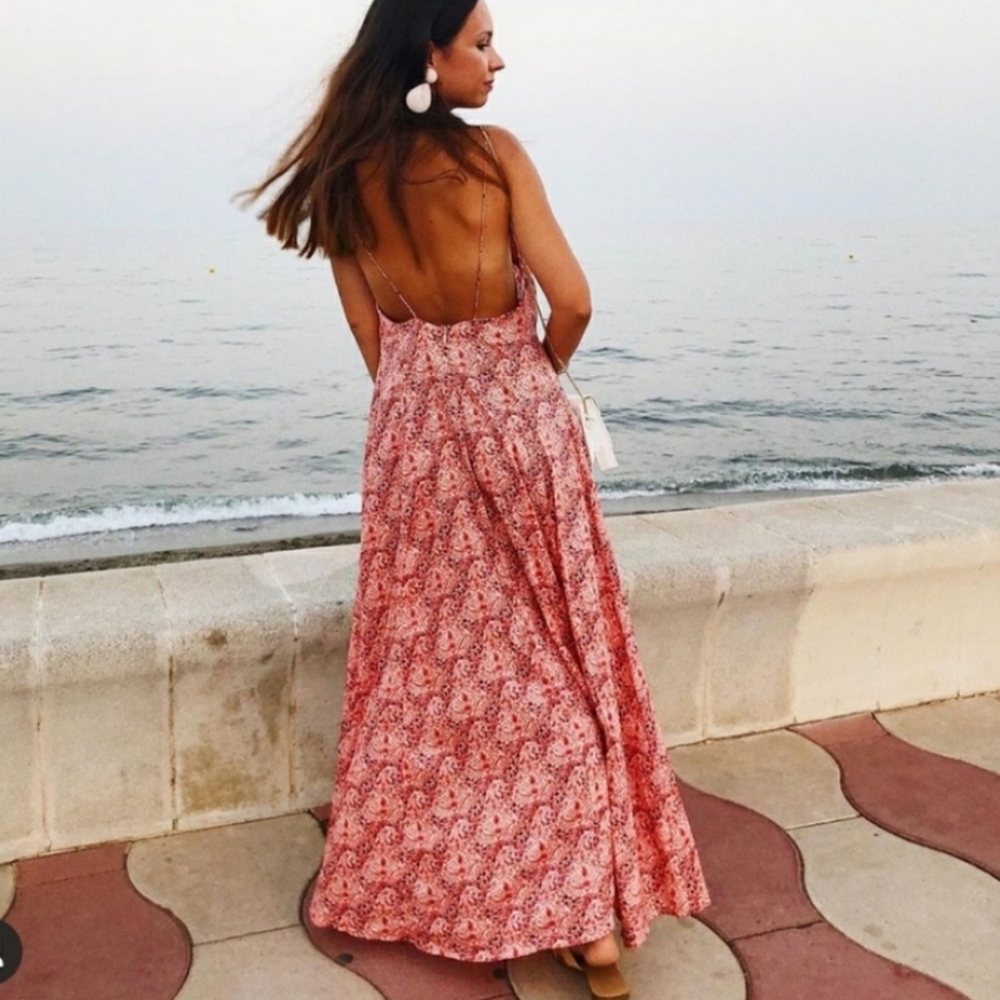 ZARA DIVINE PRINT DRESS BLOGGER FAVORITE
